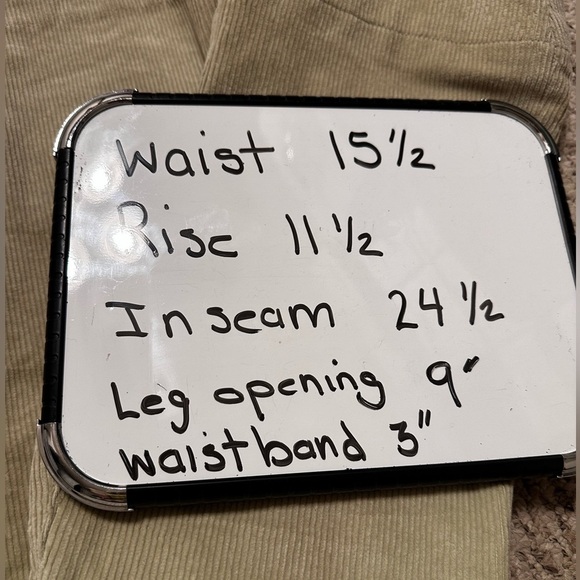 SPRWMN Los Angeles 
Women's Corduroy Ankle Flare Pant Size L - Picture 8 of 8